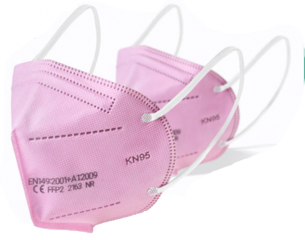 FFP2 Mundschutz Maske Rosa (10 Stk, Typ2 Breit)